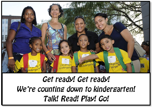 Parents and children are ready for kindergarten sucess!