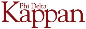 Phi Delta Kappn logo