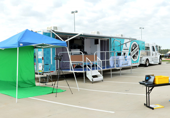 The STEAM Express is a fully loaded mobile classroom.