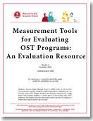 Cover of Measurement Tools for Evaluating Out-of-School Time Programs