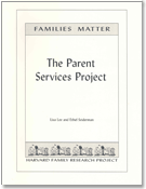 Parent Services Project Cover