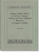 families matter 2-year colleges
