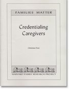 families matter credentialing caregivers